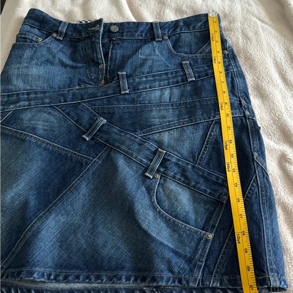 Burberry London,women denim skirt..size 8 - Picture 15 of 16